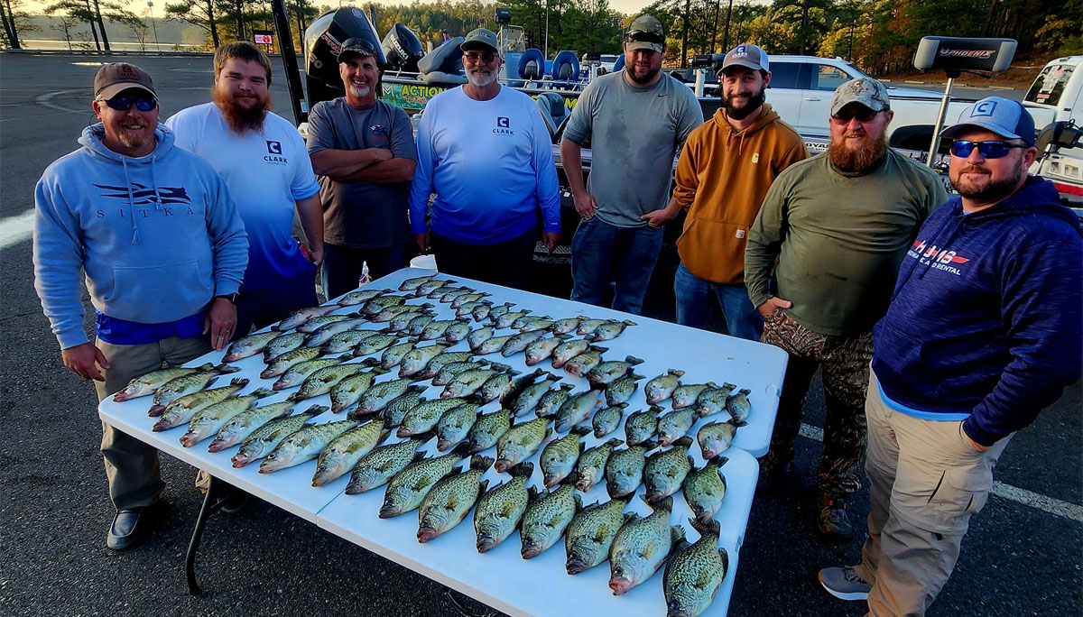 crappie fishing limit