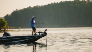 Bass Fishing on Lake Greeson