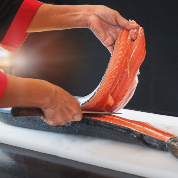 Make the First Cut on fish