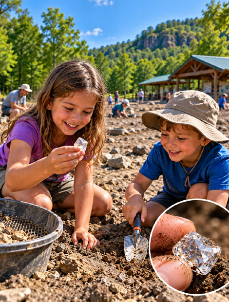Dig for Diamonds at Crater of Diamonds State Park
